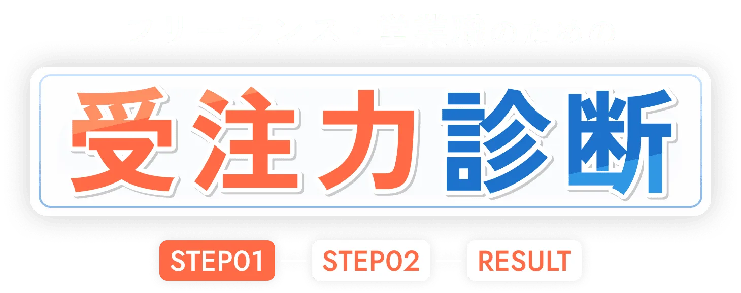 案件獲得力診断 STEP01